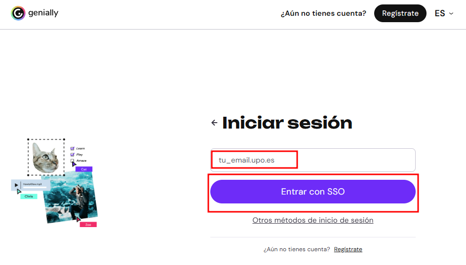 Genially en el Aula Virtual - Aula Virtual