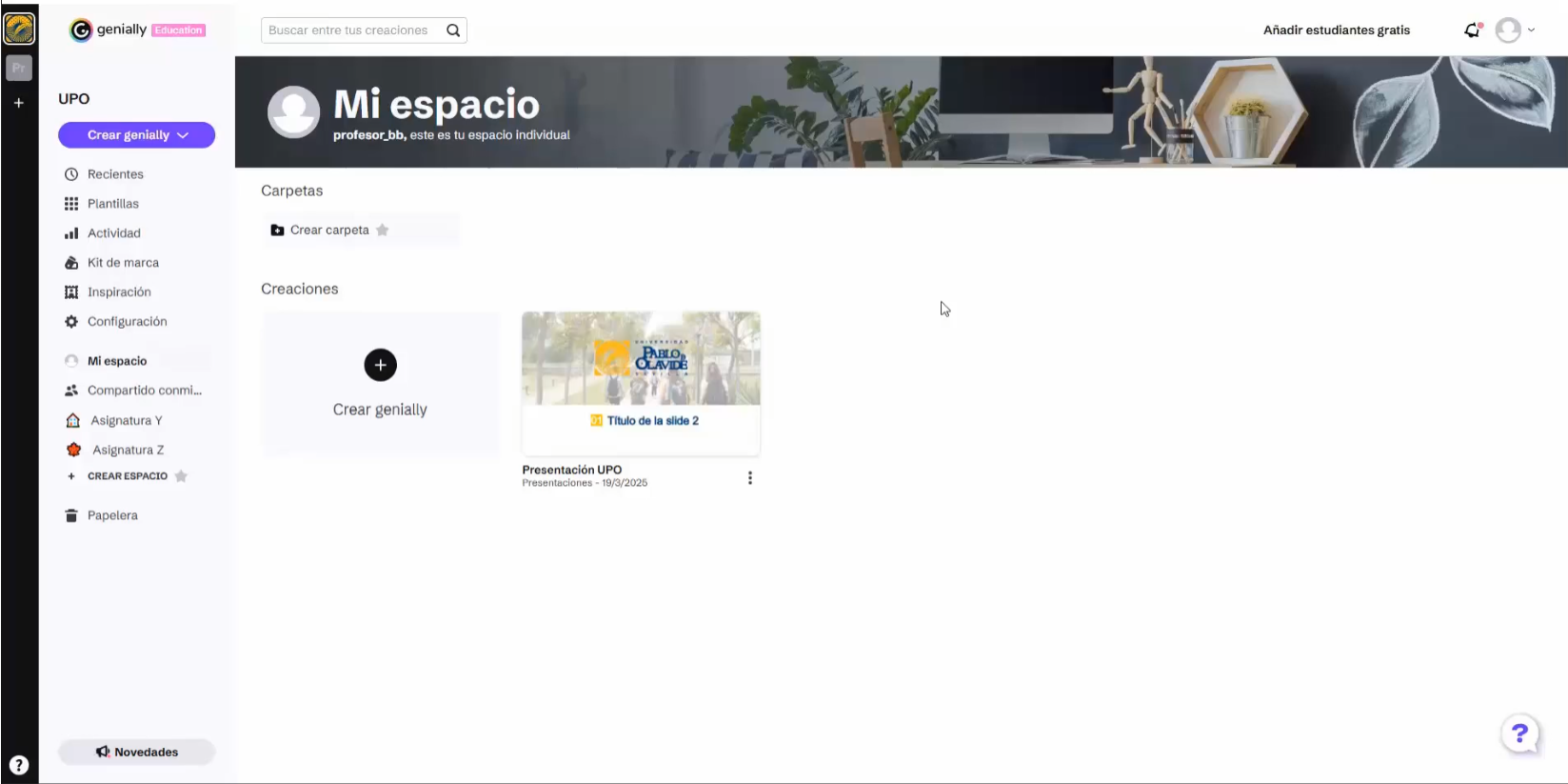 Genially en el Aula Virtual - Aula Virtual