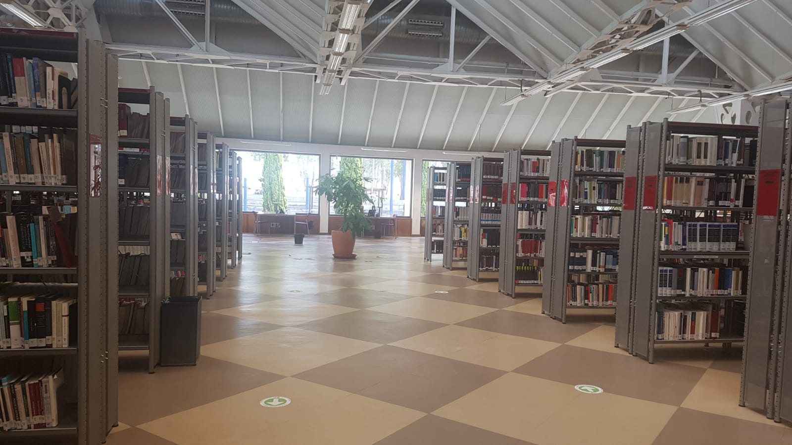 Biblioteca interior