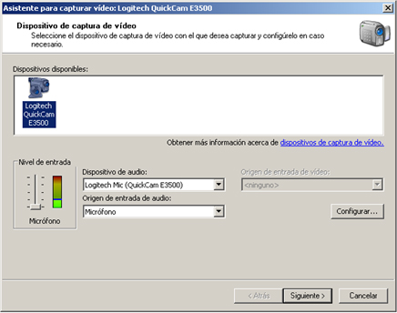 Asistente para capturar vídeos