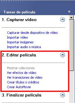 Opcion Editar Película