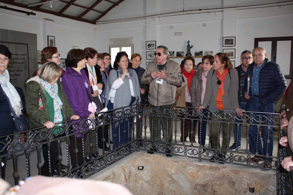 Los estudiantes de Aznalcóllar y Herrera visitan Gerena con motivo del II Encuentro Provincial del Aula Abierta de Mayores