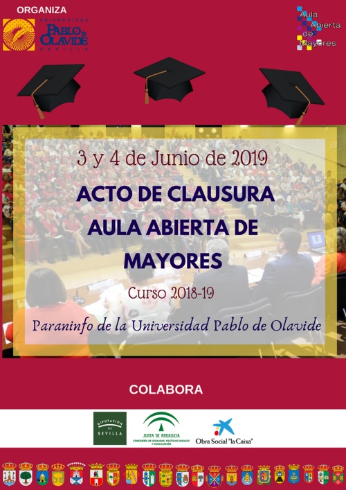 Actos de clausura curso académico 2018/19