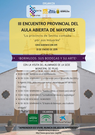 El Aula Abierta de Mayores de Pilas participa en el III Encuentro Provincial