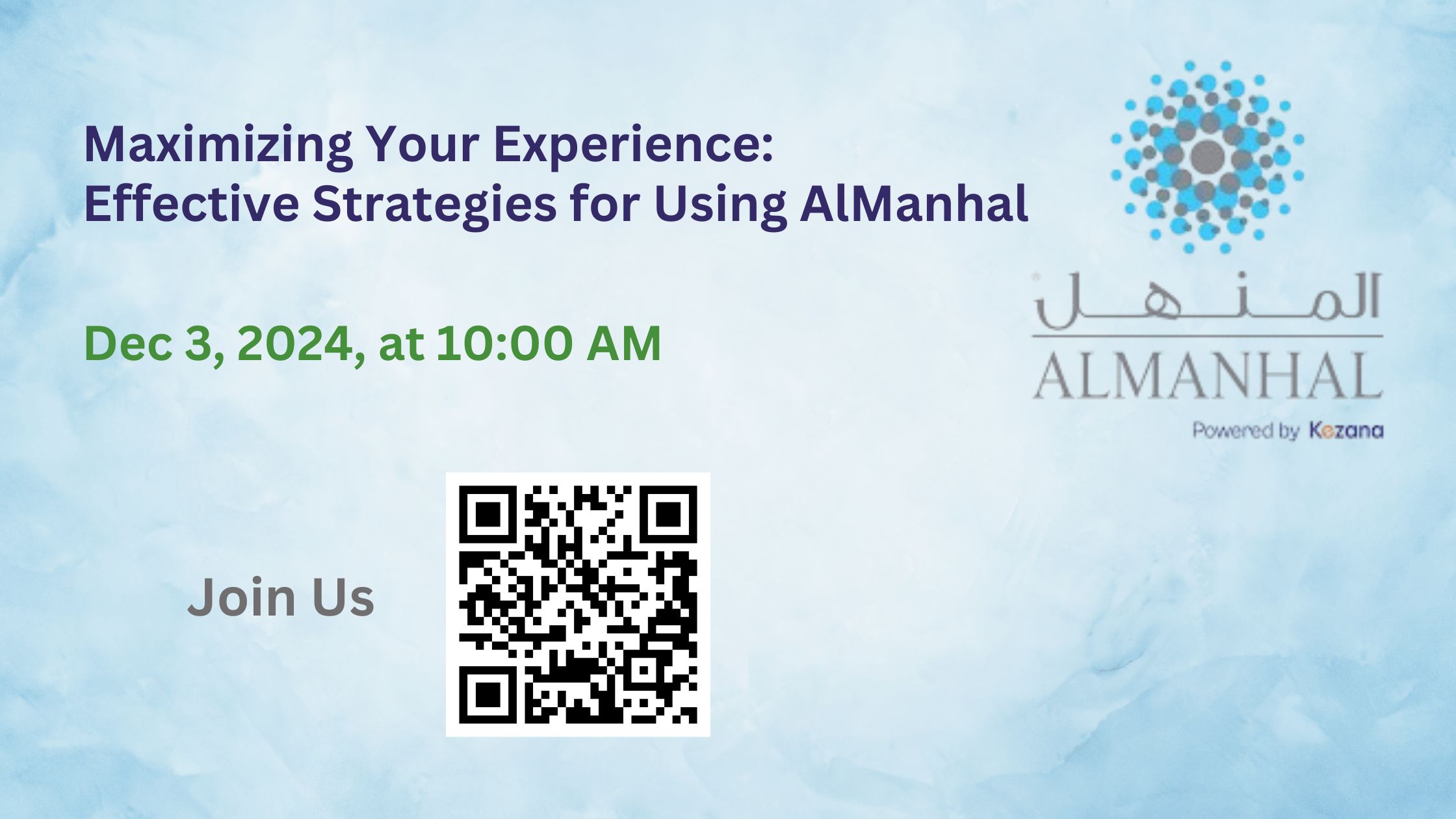 Curso de Al-Manhal: 3/12/2024, 10:00h.