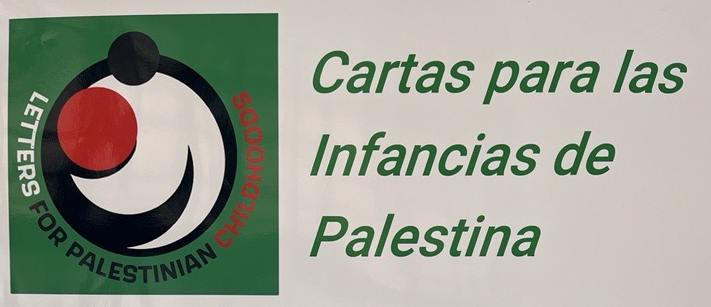 Cartel de la exposición Cartas para las Infancias de Palestina.