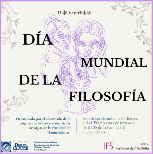 Cartel Día Mundial de la Filosofía 2020