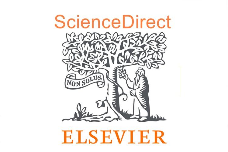 Logotipo de ScienceDirect de 2021, de Elsevier