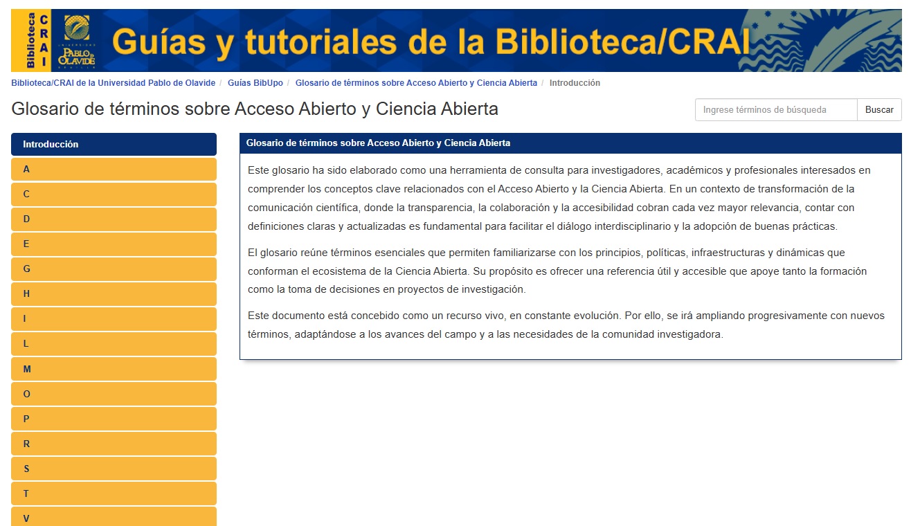 Glosario OA
