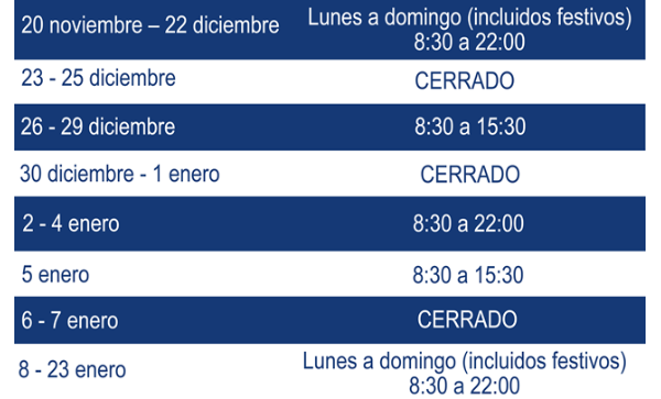 Horario navidad 2017 web1