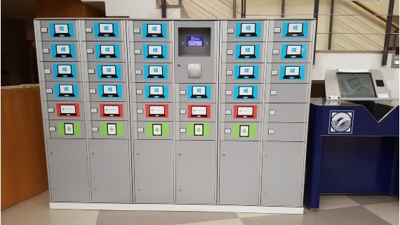 Máquina autopréstamo portátiles y más