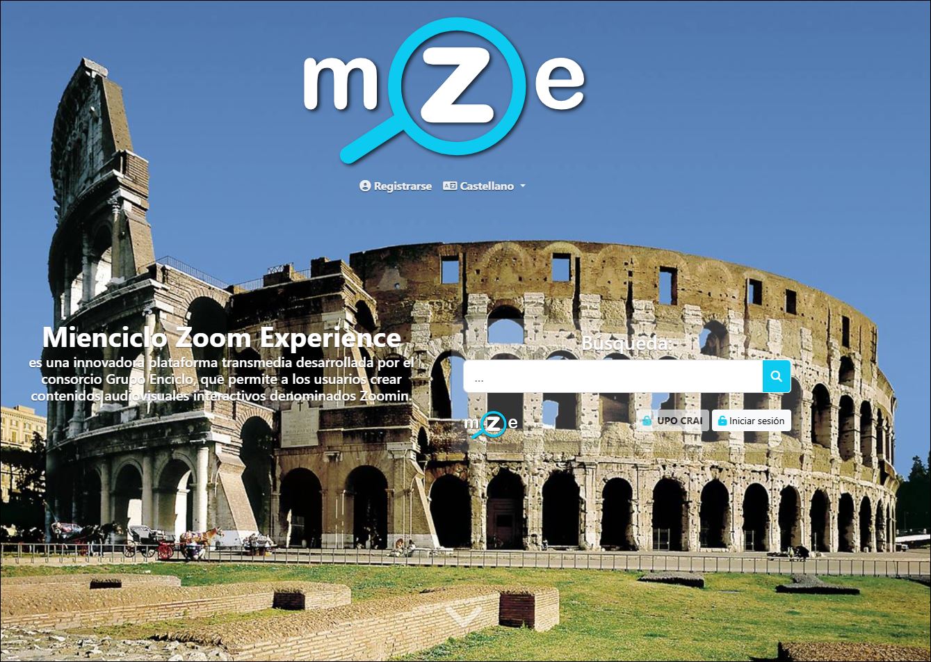 Mienciclo Zoom Experience: imagen del Coliseo de Roma