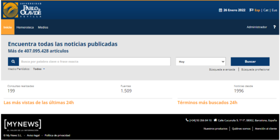 MyNews Hemeroteca MyNews Hemeroteca