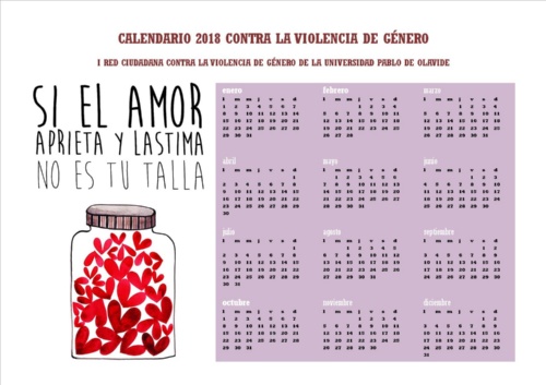 Residencia Universitaria Flora Tristan Vista Detalle calendario upo