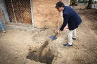 Colocación de la primera piedra de las obras de rehabilitación integral de la antigua Central Térmica