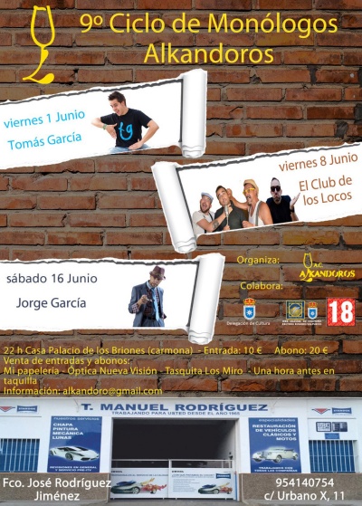 9º Ciclo de Monólogos Alkandoros