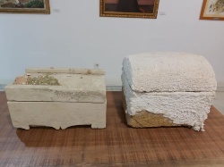 La tumba romana de la calle Sevilla deja a la luz sus secretos
