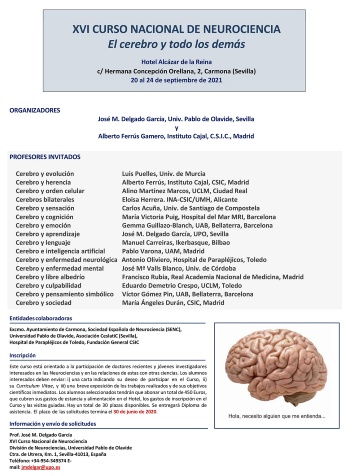 XVI Curso Nacional de Neurociencia