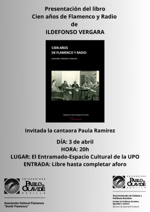 Cartel Cien Años de Flamenco y Radio
