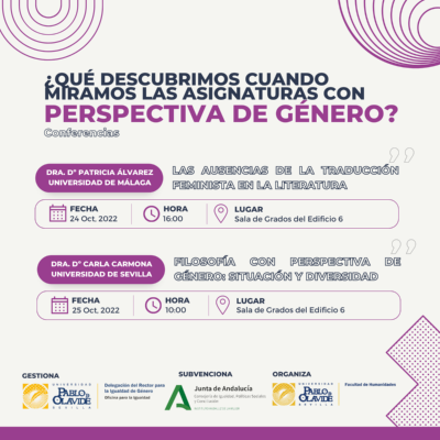 Asignaturas con perspectiva de género Asignaturas con perspectiva de género
