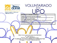 PROGRAMA DE VOLUNTARIADO