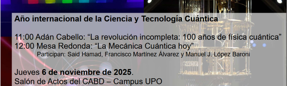 Año Internacional de la Ciencia y la Tecnología Cuántica Año Internacional de la Ciencia y la Tecnología Cuántica