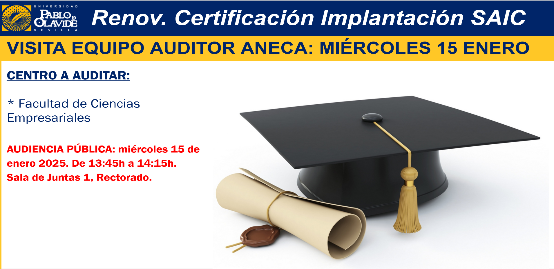 Cartel Facultad Ciencias Empresariales