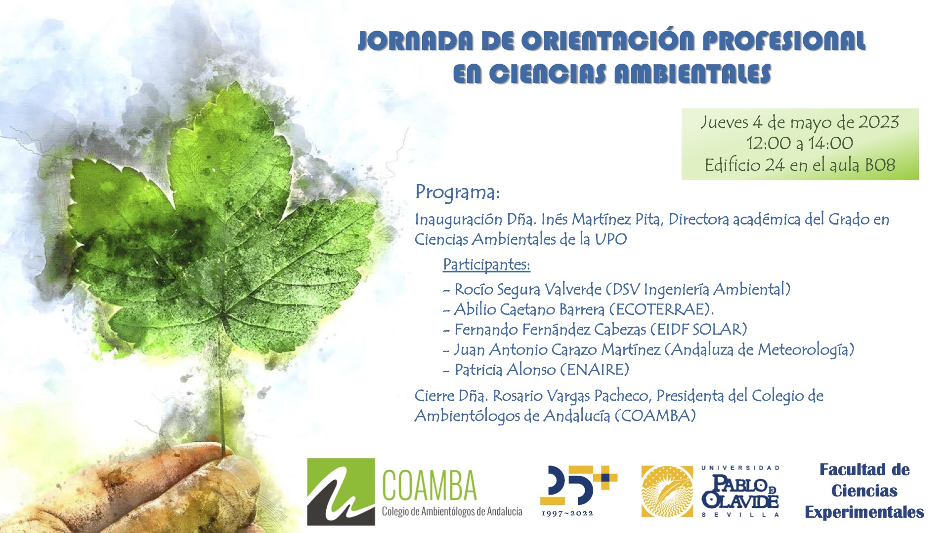 JORNADA DE ORIENTACIO¿N LABORAL DE GCAM