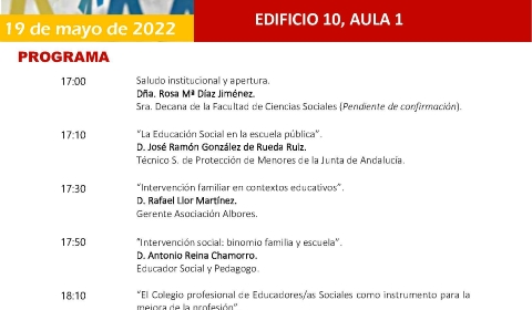 CARTEL SIMPOSIUM PEDAGOGIA SOCIAL UPO-MAYO 2022