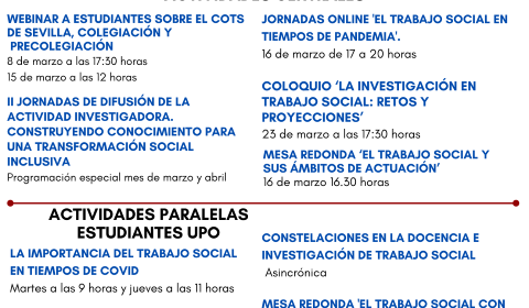 Cartel Actividades COTS_UPO