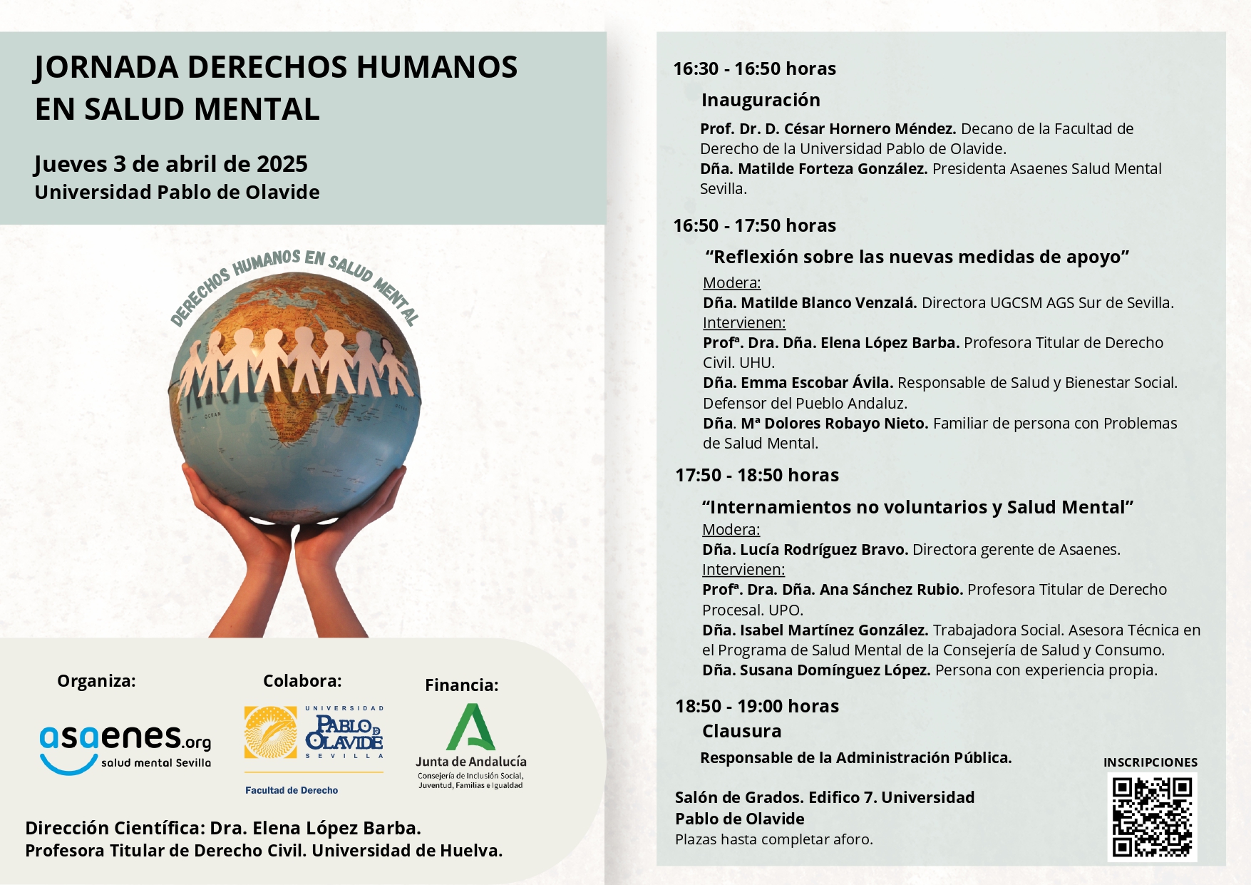 Jornada Derechos Humanos en Salud Mental