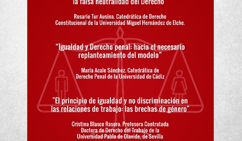 Seminario Análisis desigualdades por razón de género en el ámbito jurídico