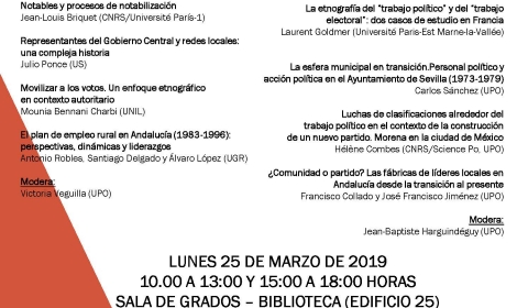 Coloquio Internacional  Accion Politica y Trabajo Partidista