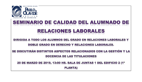 Seminario RRLL Cartel