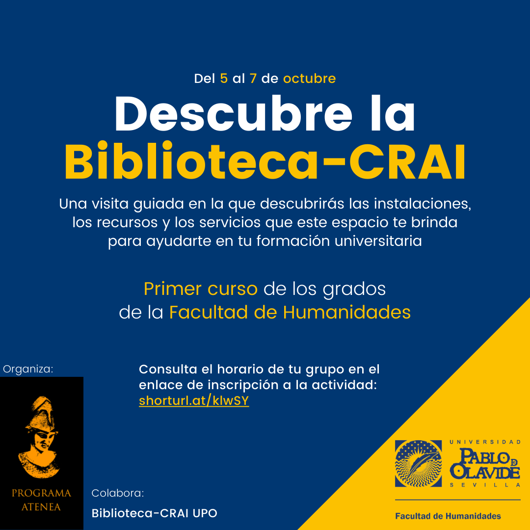 Cartel visita Biblioteca