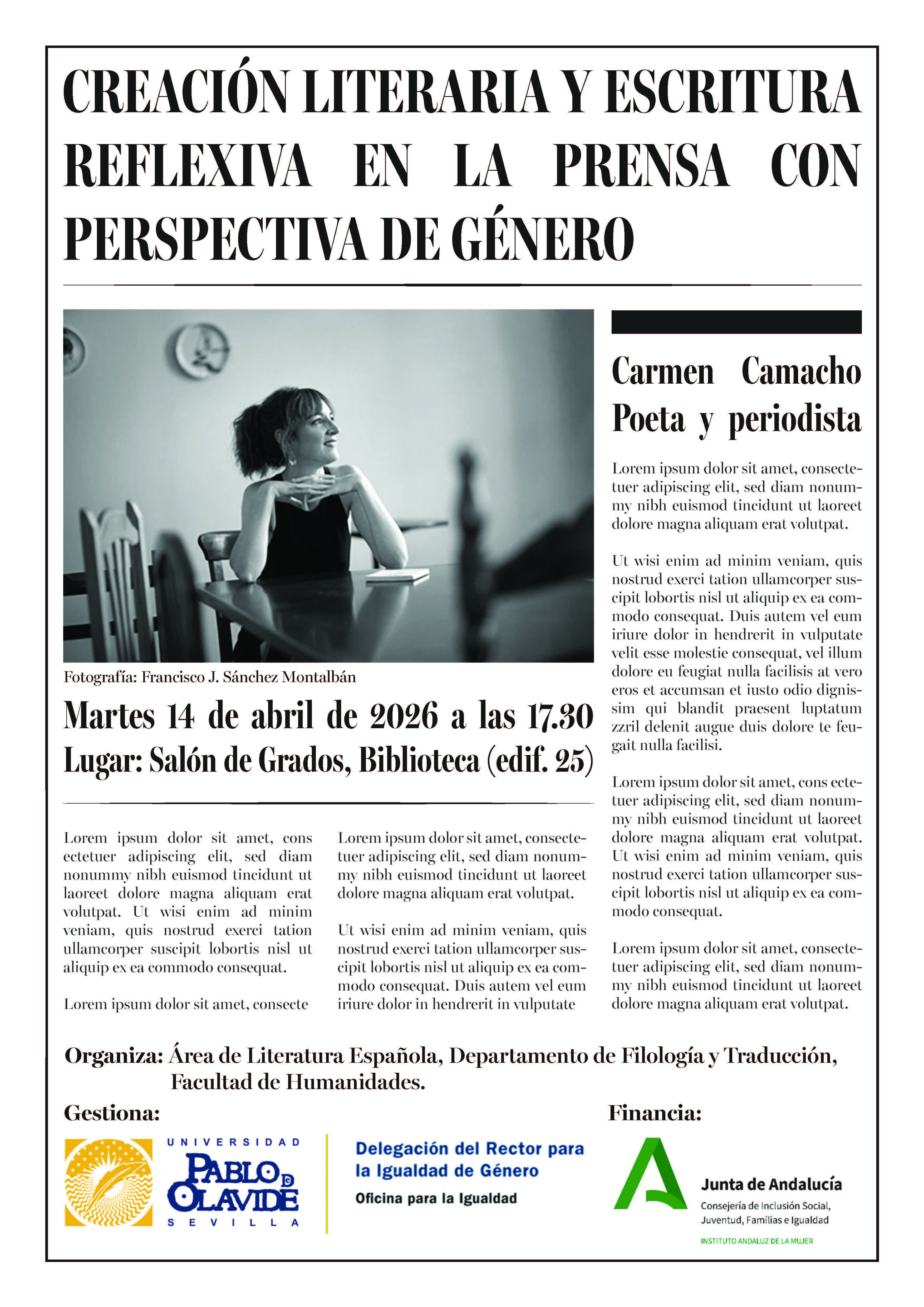 Cartel_Igualdad Carmen Camacho