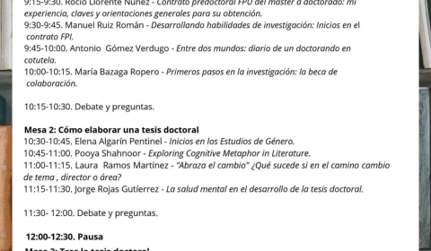 IX Jornadas de Orientación a la Investigación