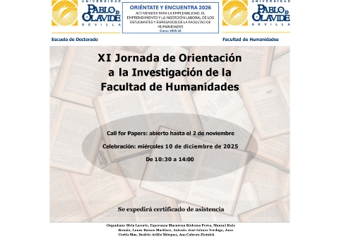 XI Jornadas Cartel CfP