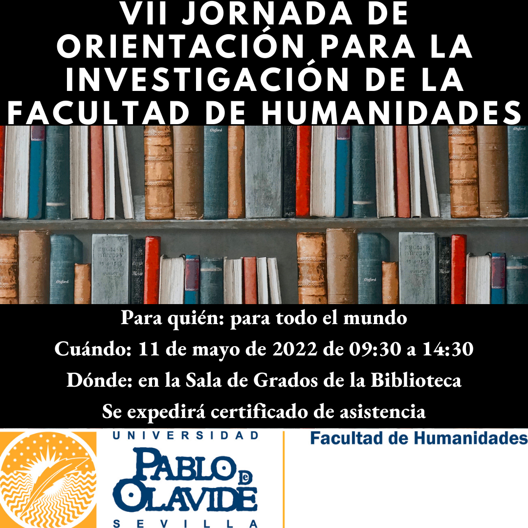 VII JORNADA DE ORIENTACIÓN PARA LA INVESTIGACIÓN DE LA FACULTAD DE HUMANIDADES_cartel