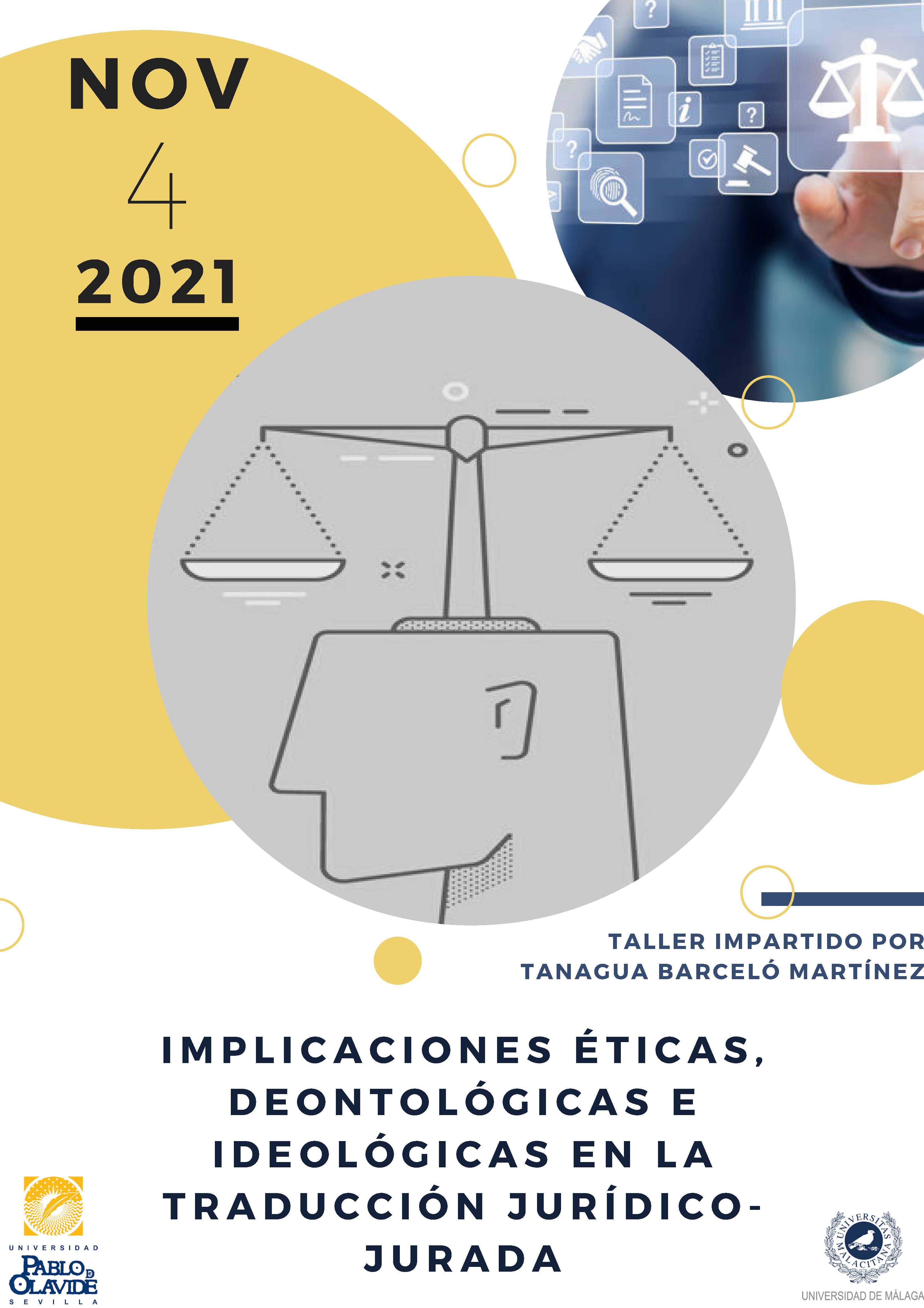 Cartel taller UPO_2021TanaguaBarcelo