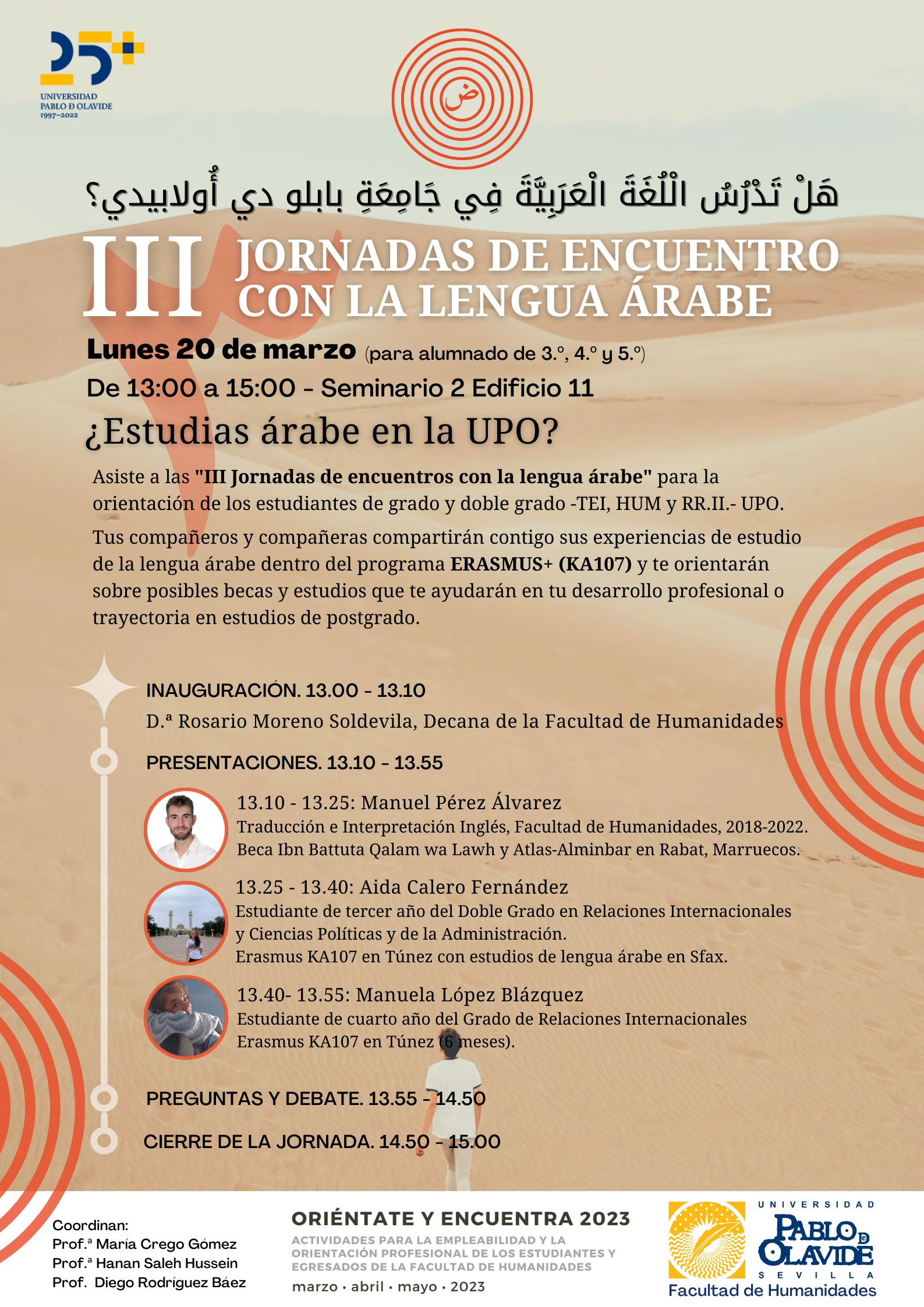 III Jornadas de encuentro con la lengua árabe