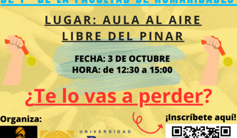Cartel yincana de bienvenida