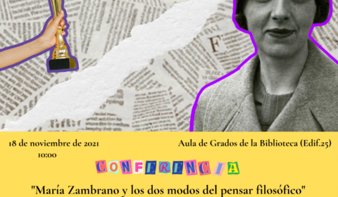 Cartel Anuncio Conferencia