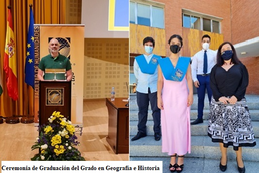 Ceremonia de Graduación del Grado en Geografia e Historia