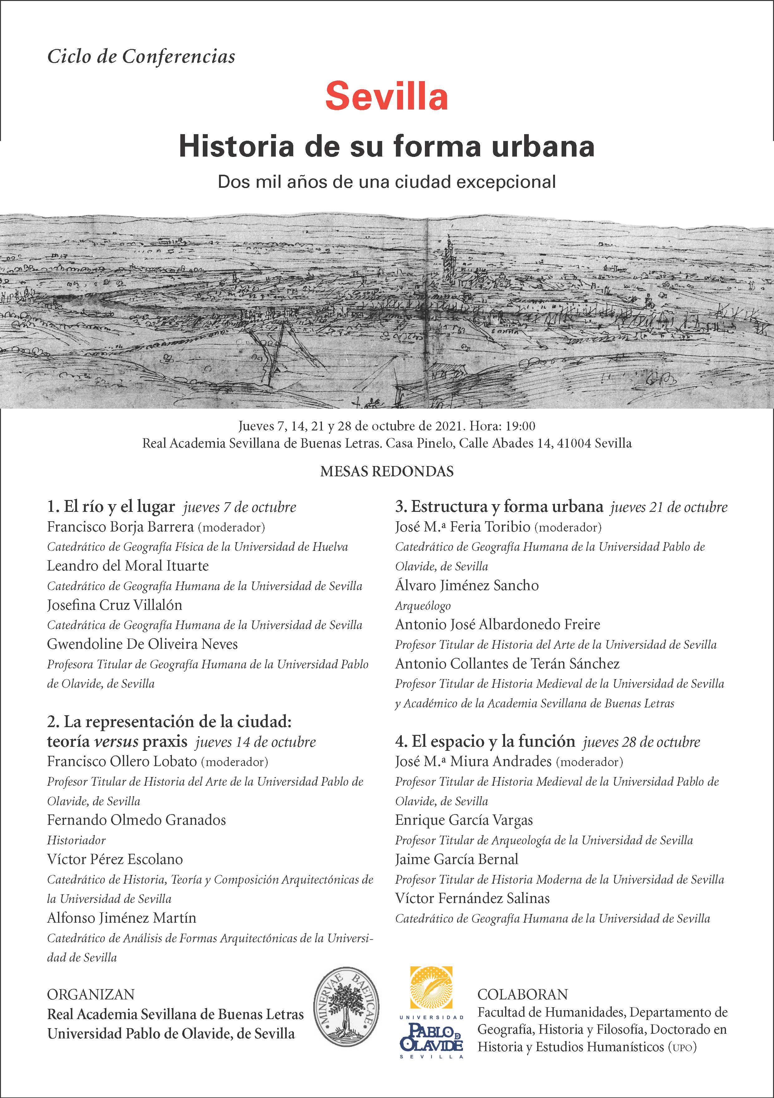 Ciclo Conferencias Sevilla Historia de su forma urbana V3