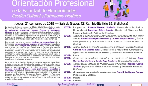 Programa VIII Jornadas de Orientación Profesional