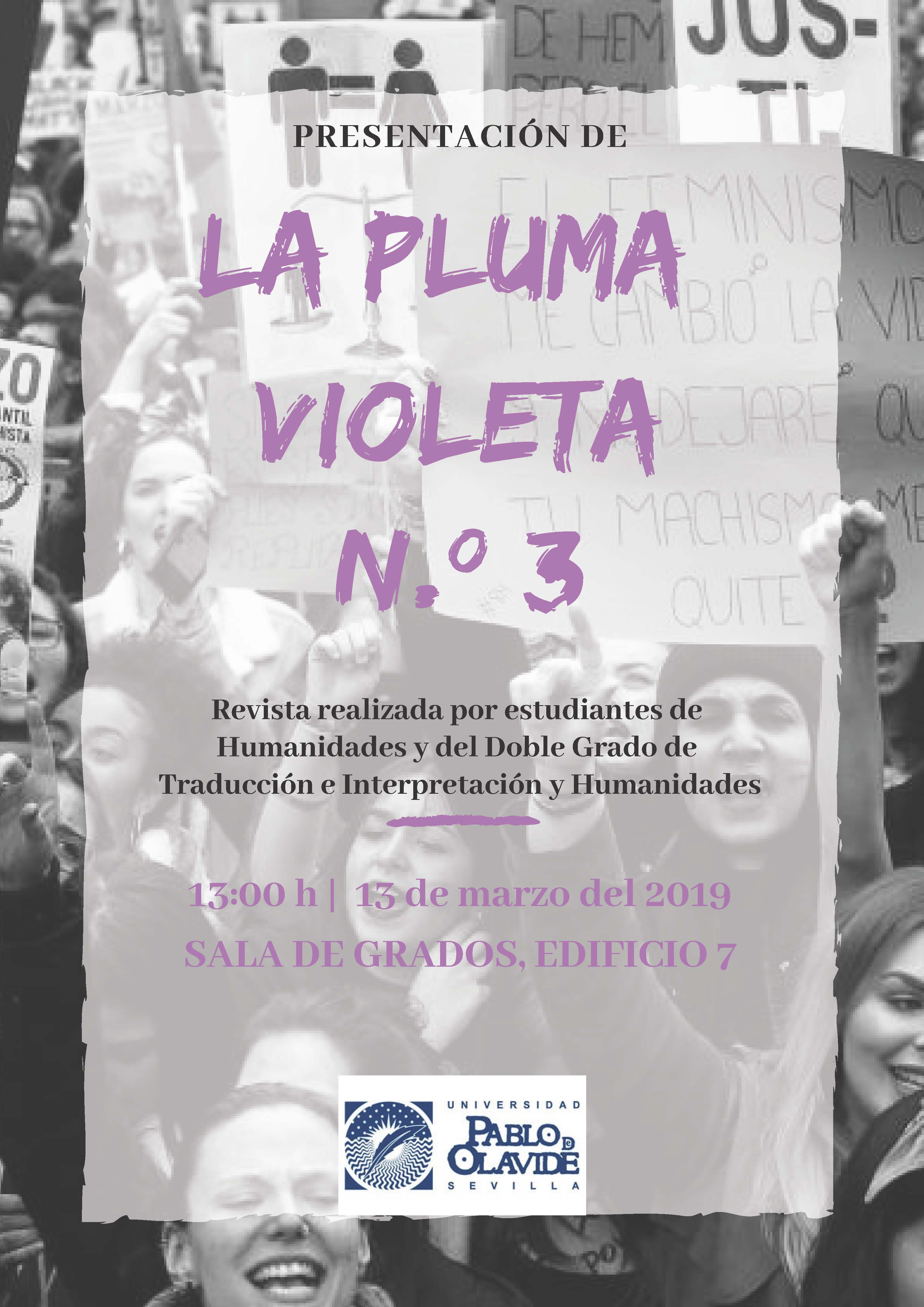Presentación La pluma violeta 3