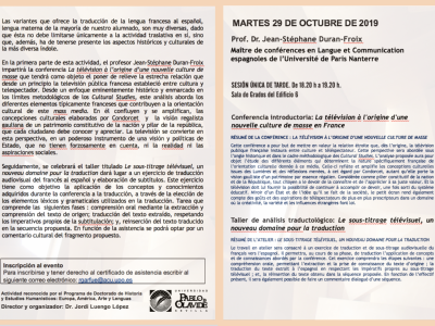 2. - De¿pliant. VII TRANSFERTS. Origine et de¿veloppement de la te¿le¿vision franc¿aise