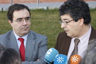 Diego Valderas y Vicente Guzmán