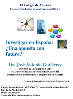 conferencia José Antonio Gutiérrez